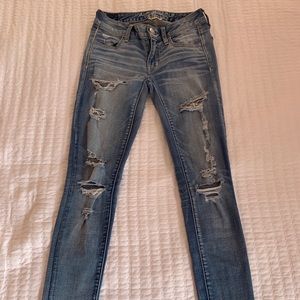 American Eagle super stretch jeggings size 2